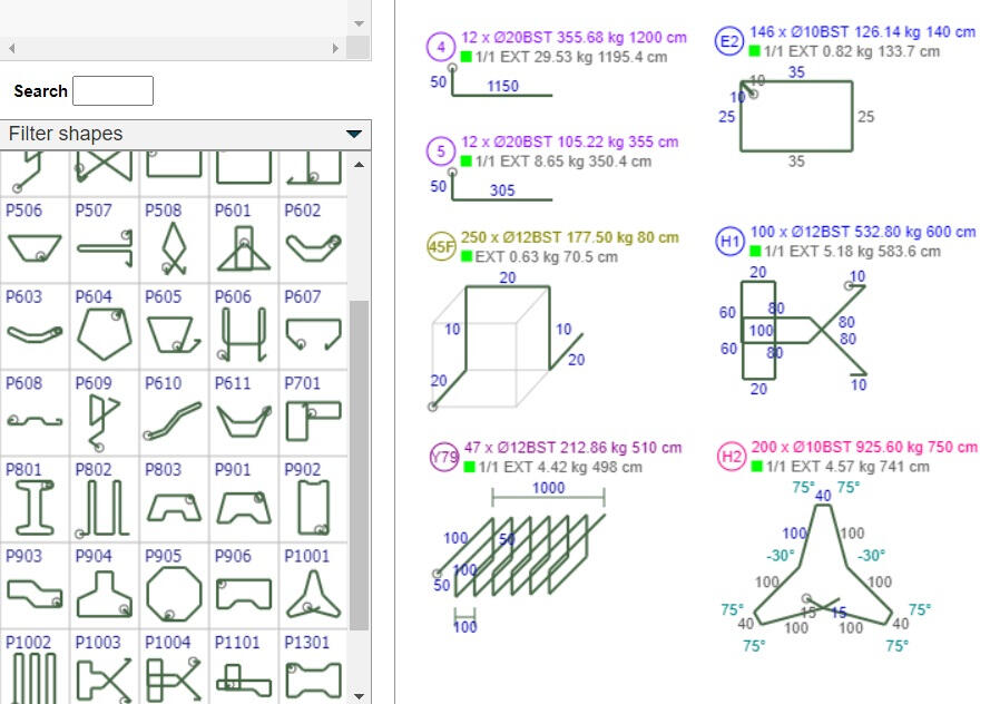 Bar bending scheduling of precast